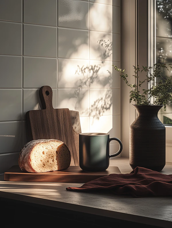 Serene Kitchen Scene