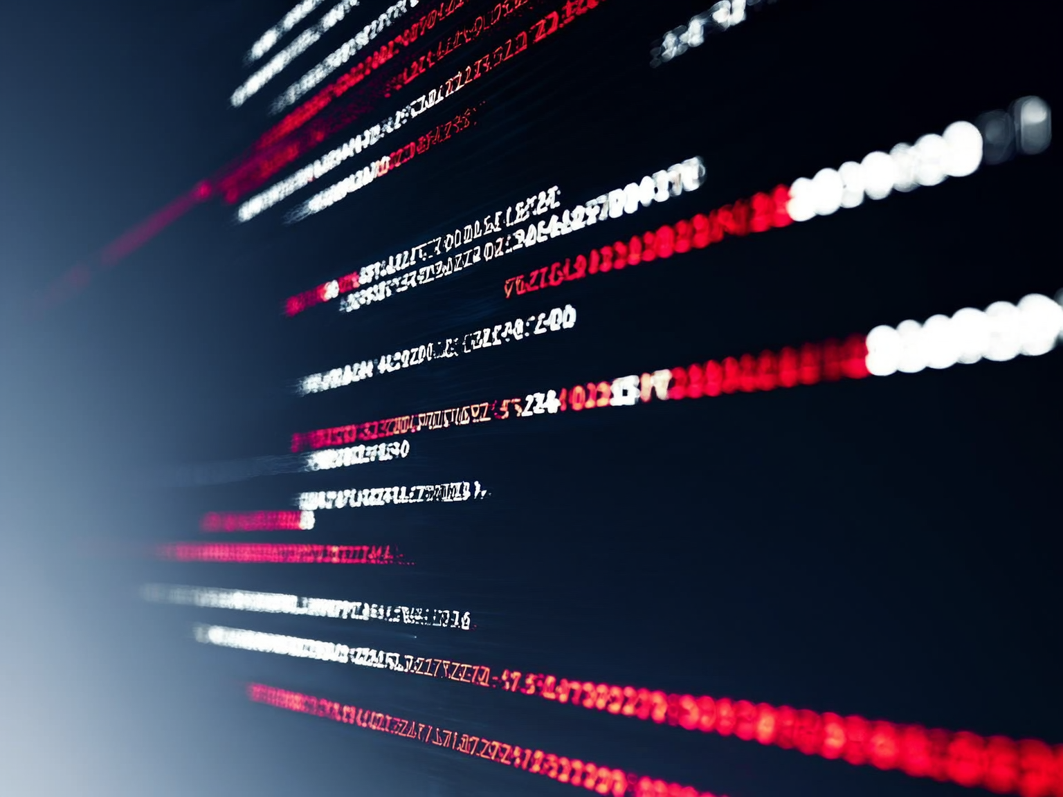 Futuristic Code Display Photo on Lummi