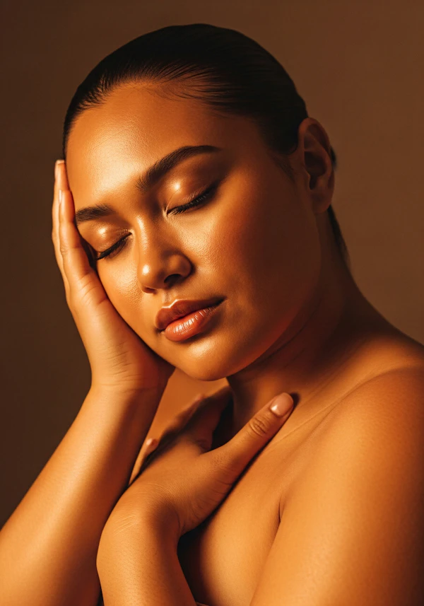 Serene Woman Portrait