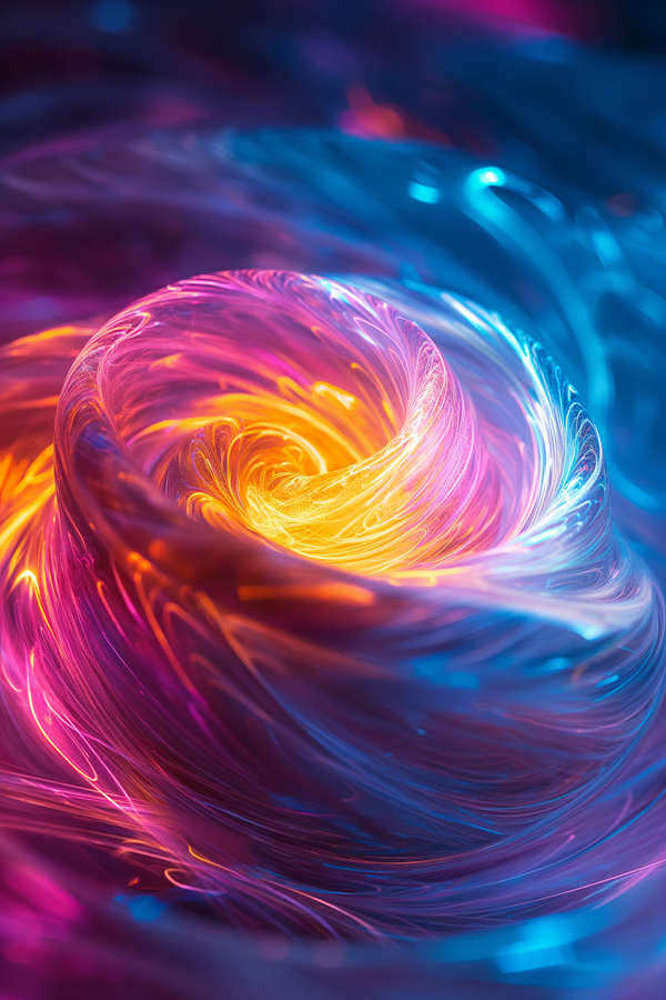 Mesmerizing Color Swirl