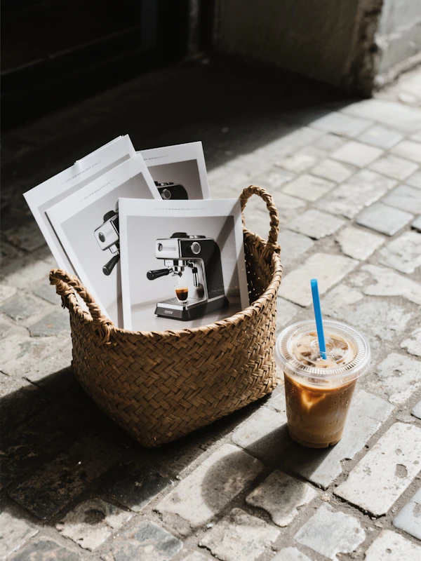 Coffee Brochure Display