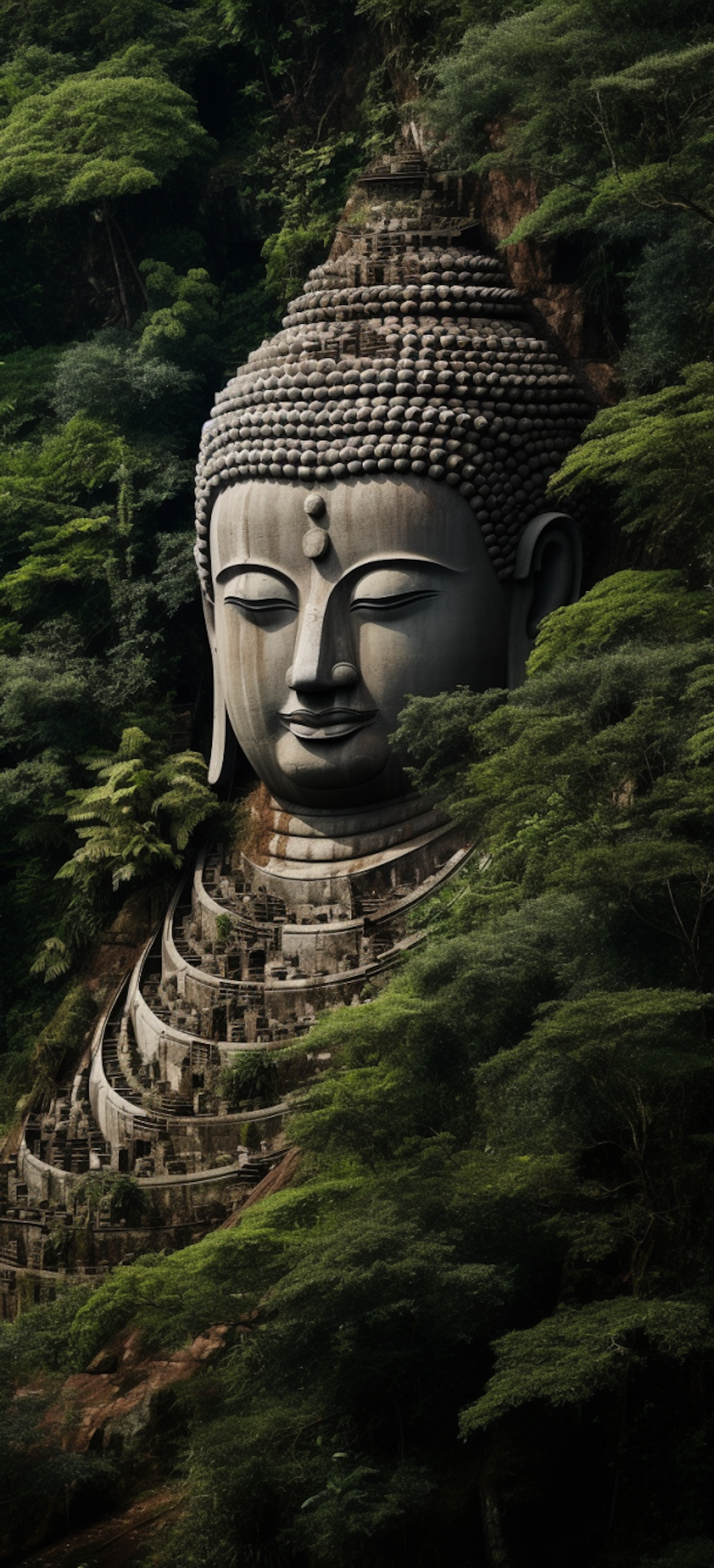 Majestic Forest-Enshrined Buddha