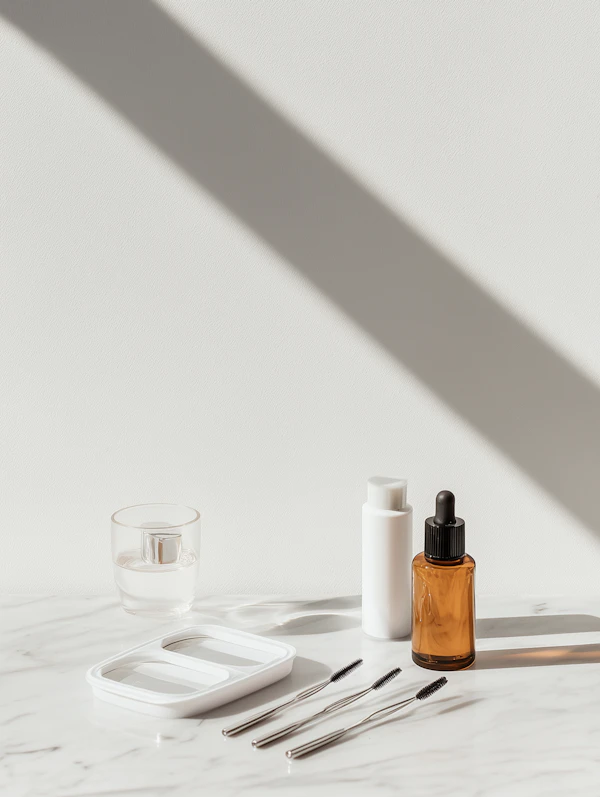 Minimalist Skincare Setup