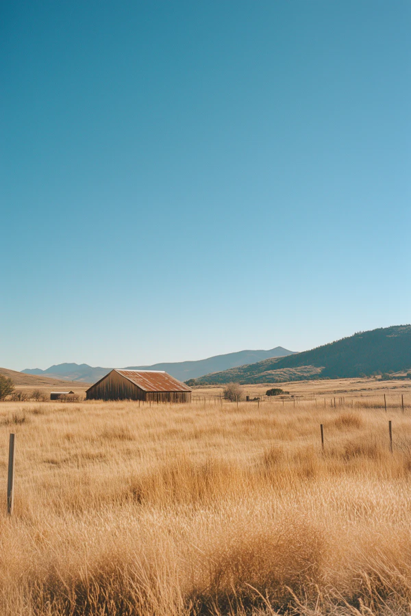 Rustic Barn Landscape