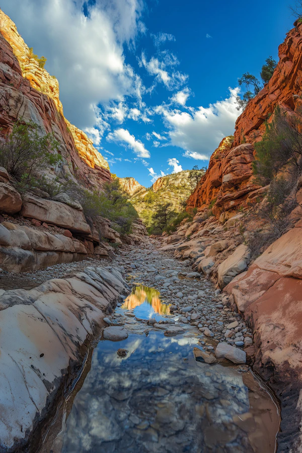 Rocky Canyon Landscape