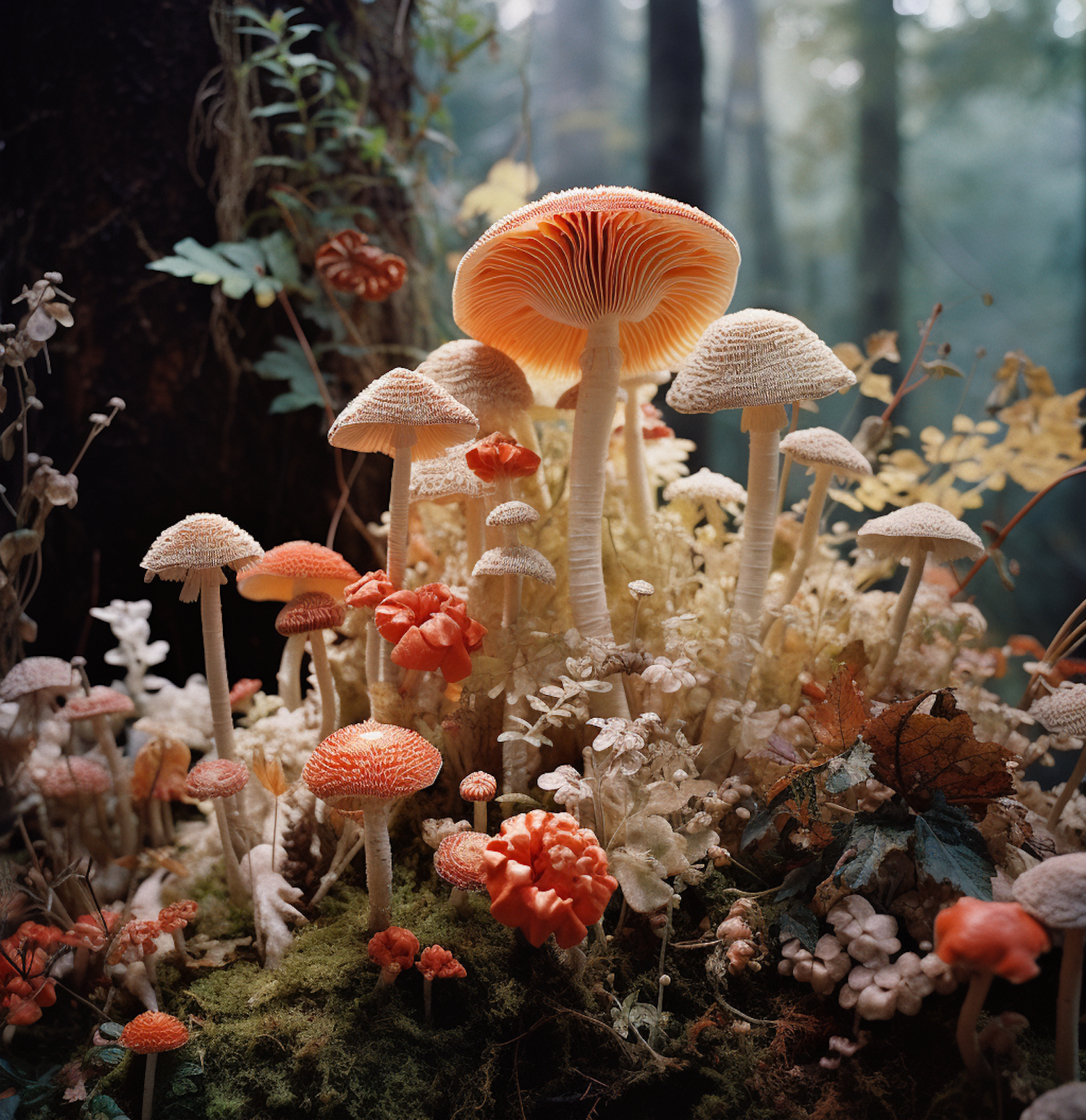 Enchanted Forest Mushroom Medley