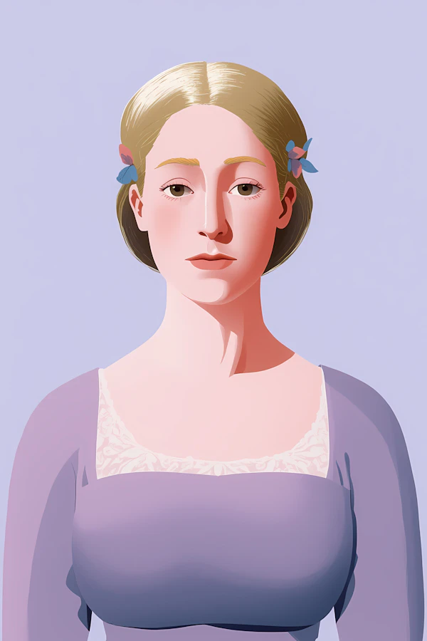 Elegant Woman Portrait