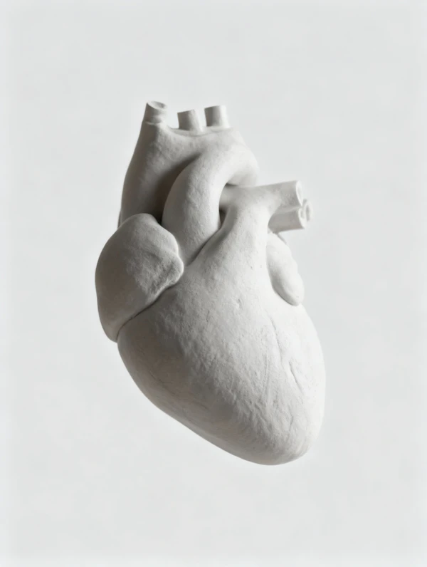 Anatomical Heart Sculpture