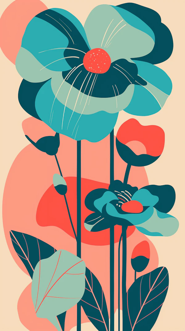 Stylized Flower Art