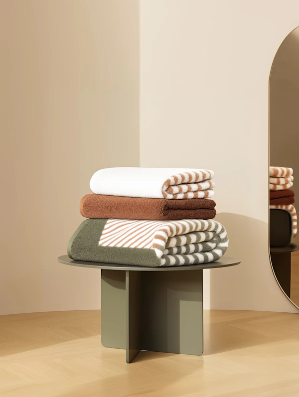 Minimalist Blanket Stack