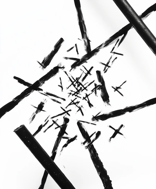 Abstract Brush Strokes