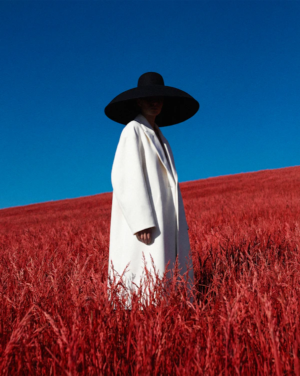 Mystic Red Field Scene