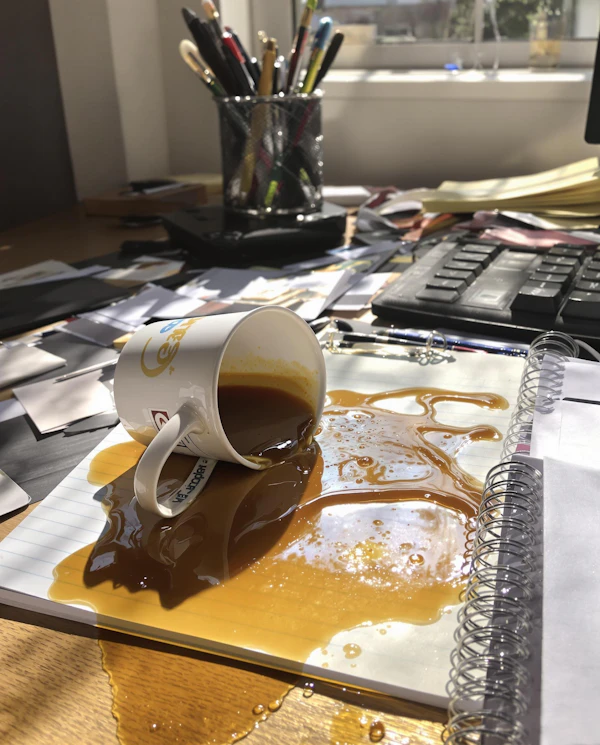 Spilled Coffee Tabletop