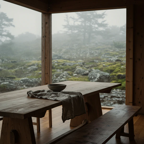 Rustic Cabin Interior