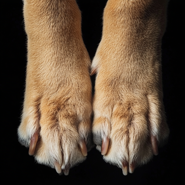 Close-up of Dog Paws