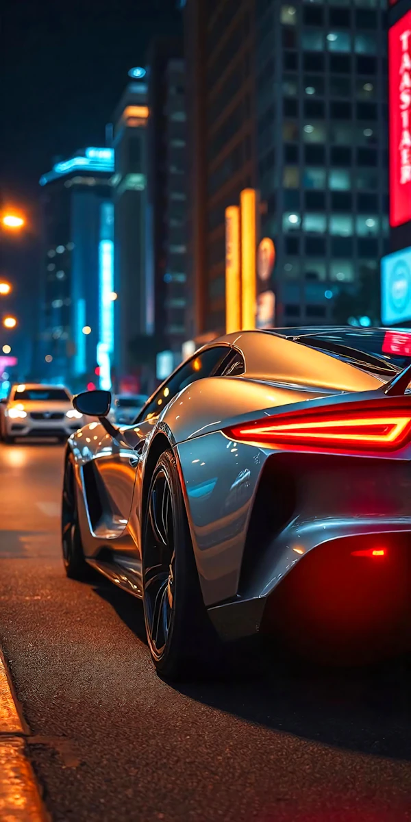 Nighttime City Drive