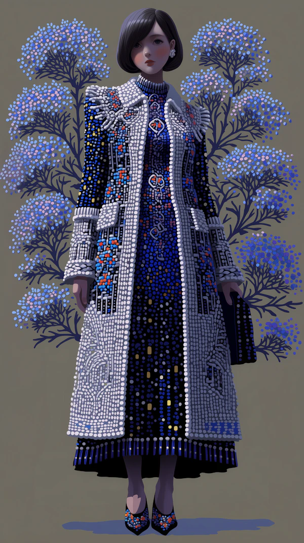 Stylized Woman Portrait