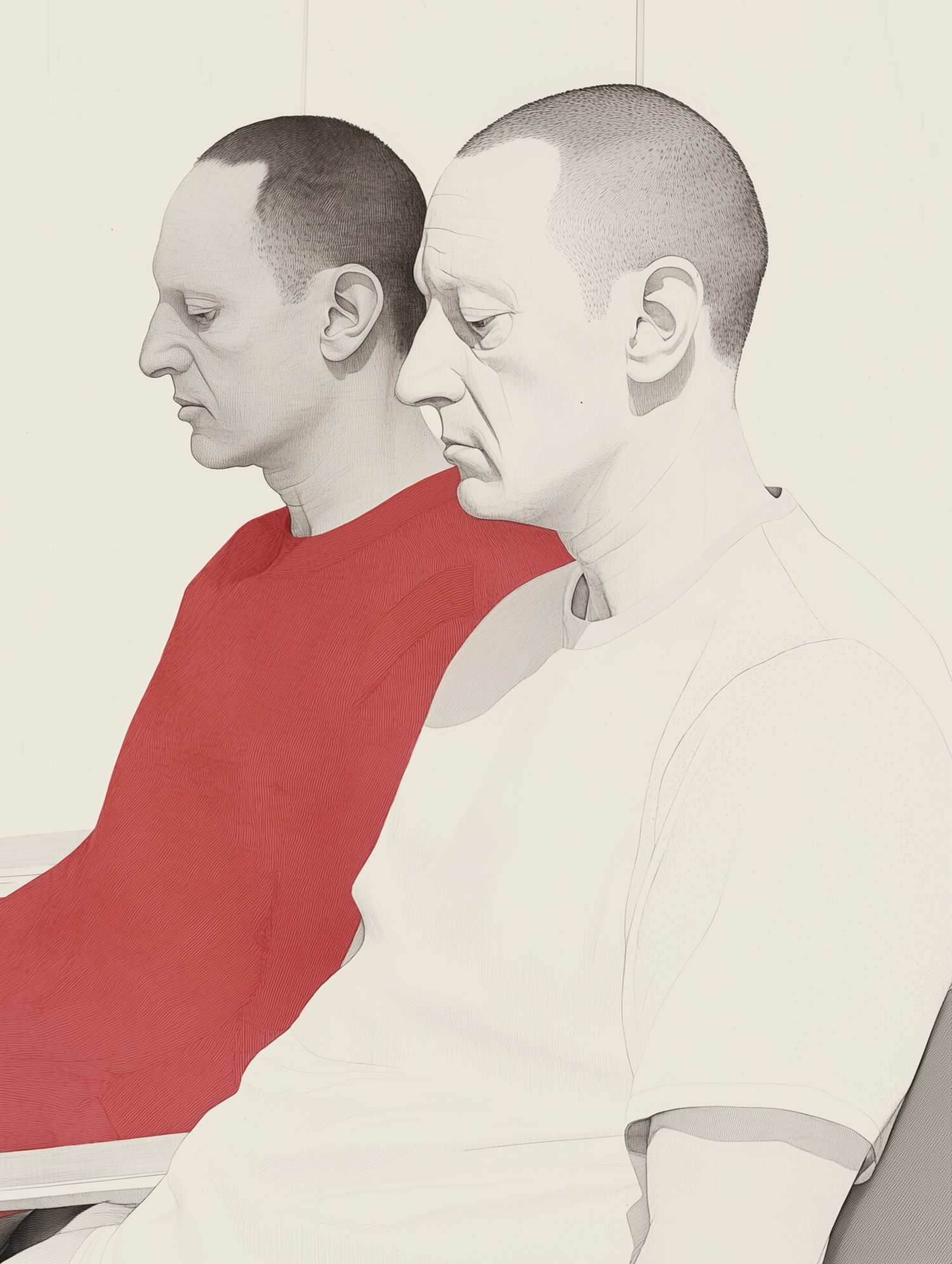 Minimalist Men Portrait