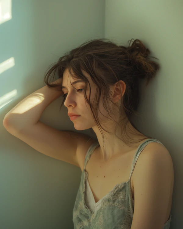Contemplative Woman