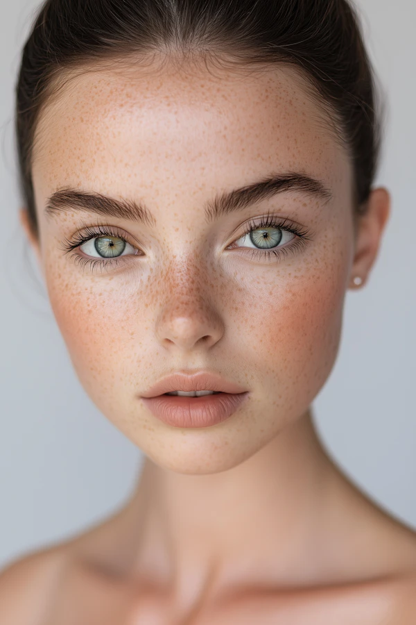 Freckled Portrait