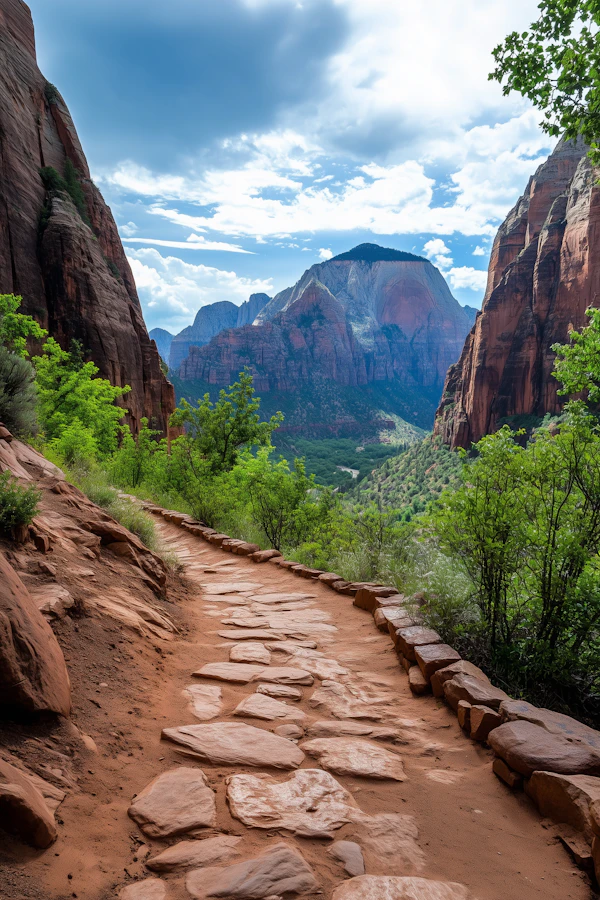 Scenic Mountain Landscape