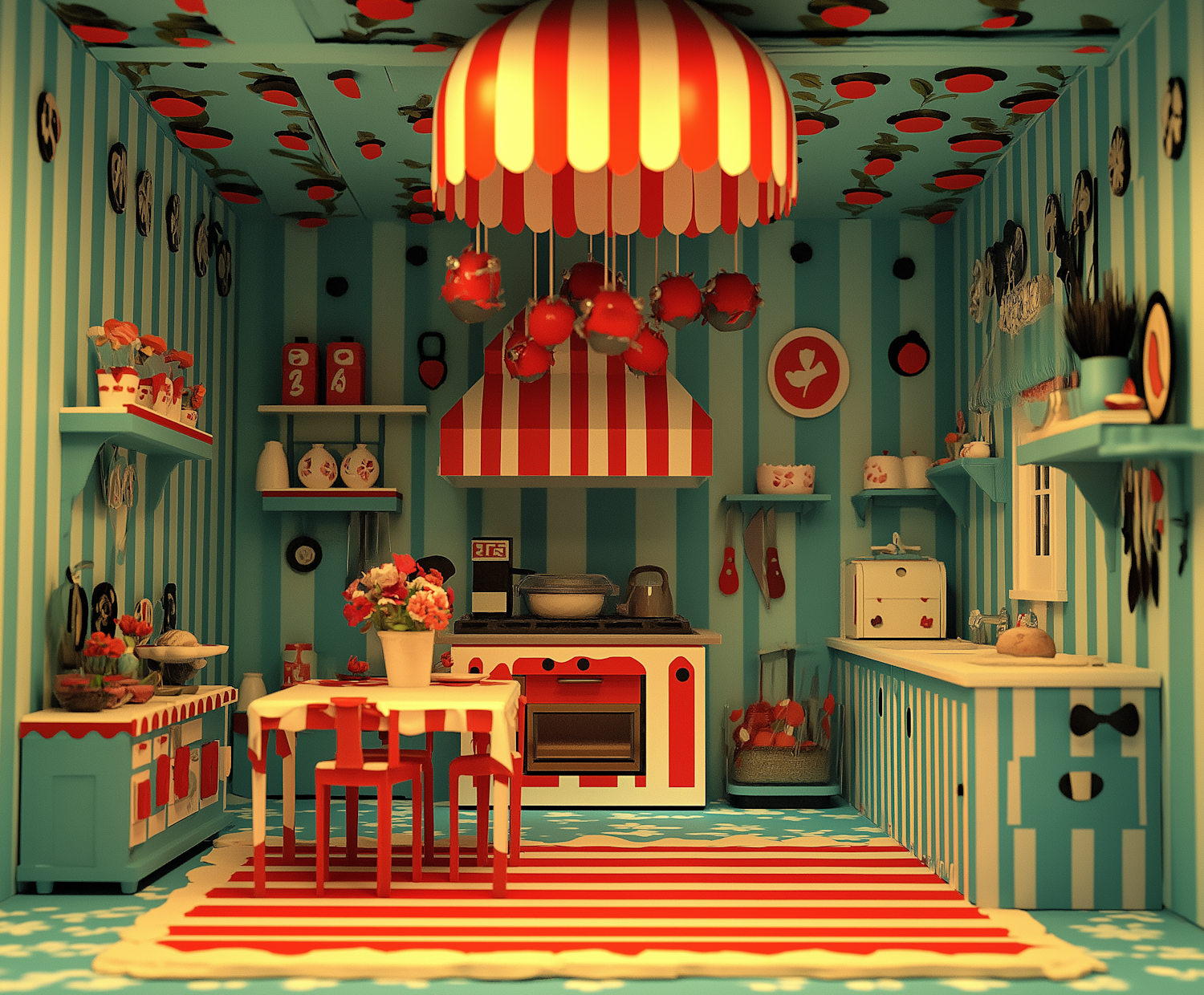 Whimsical Toy Kitchen