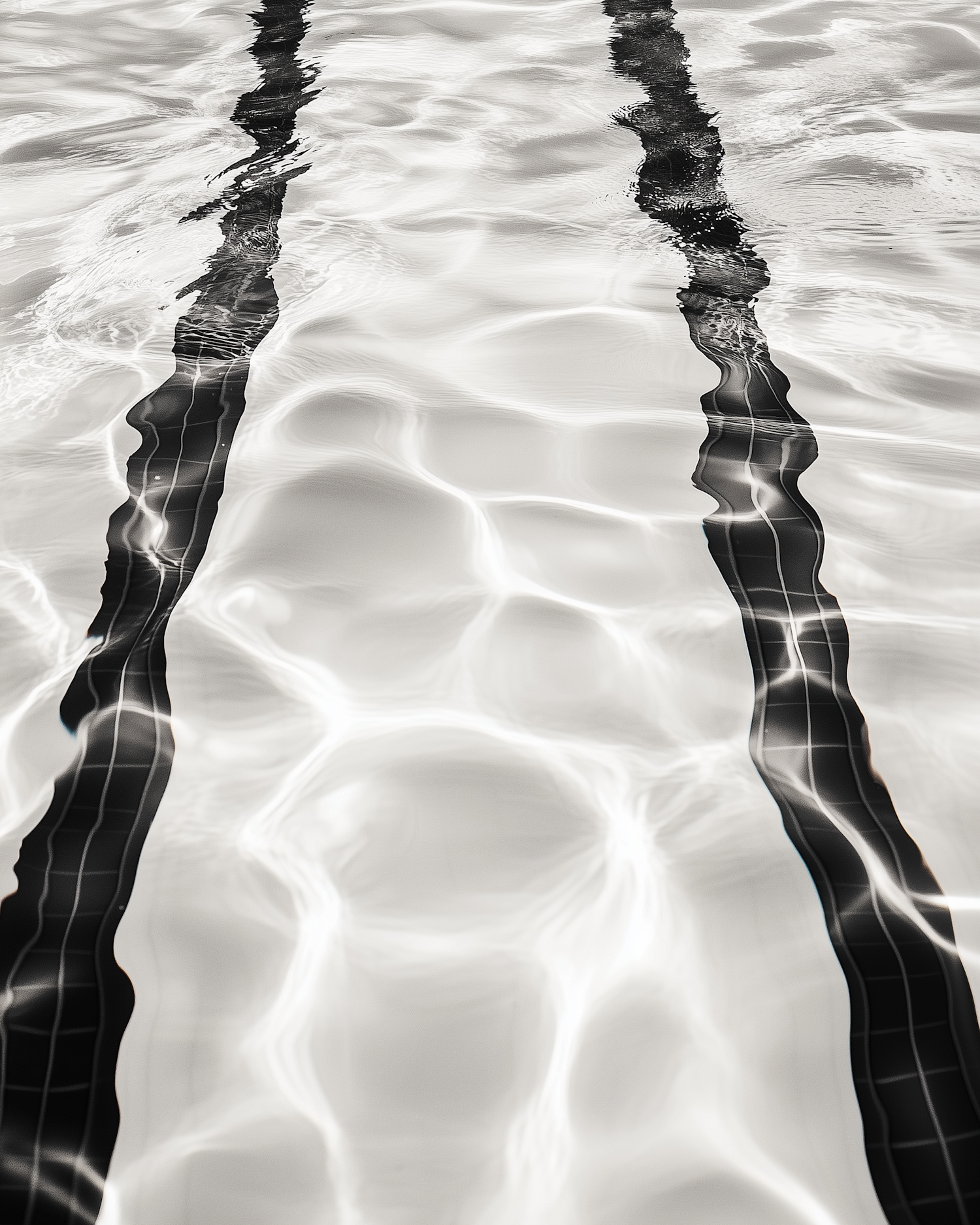 Sunlit Pool Surface