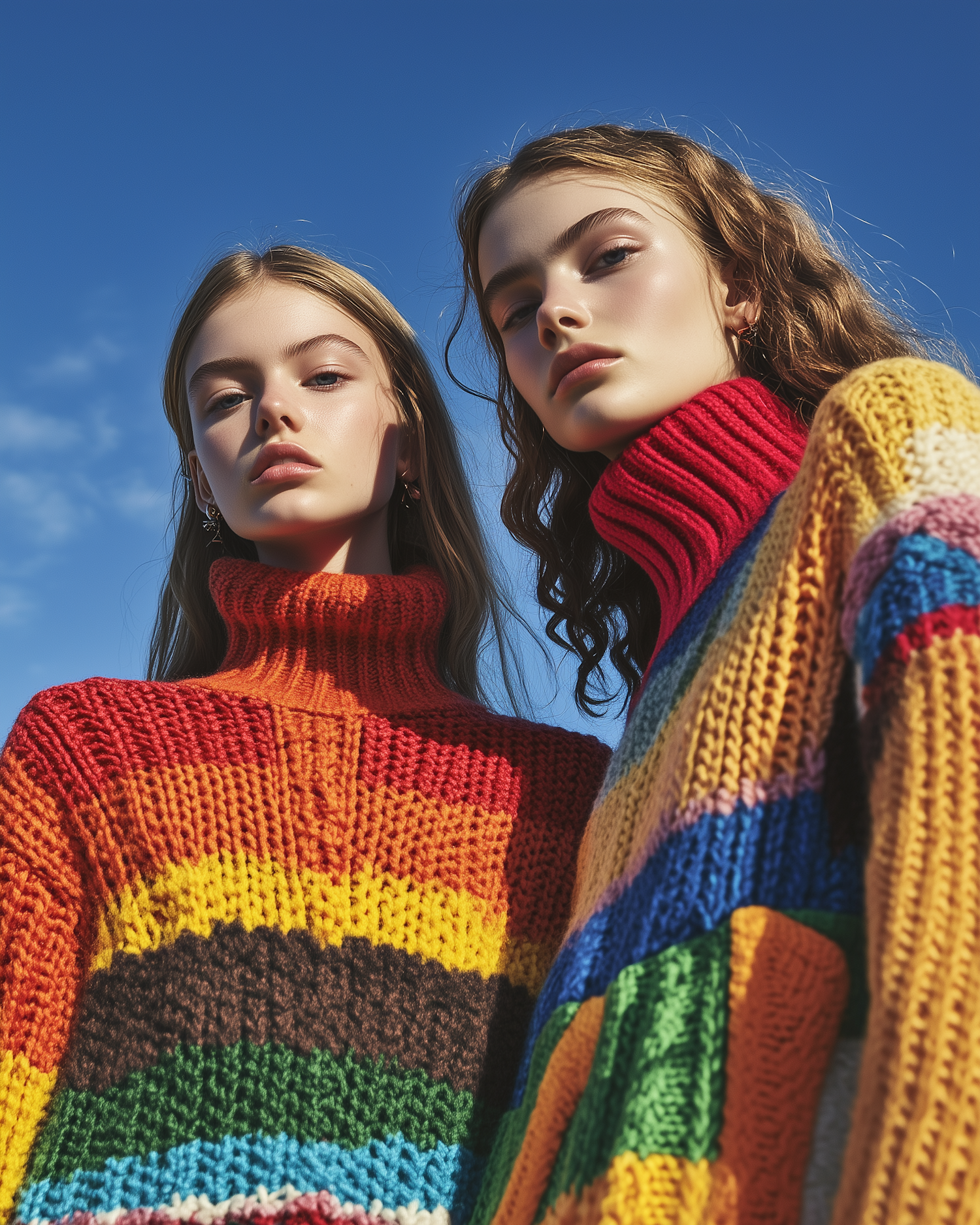 Vibrant Knitwear Fashion