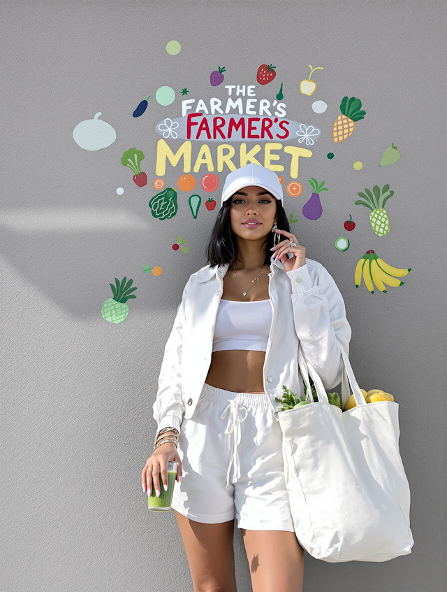 Woman at Farmer's Market