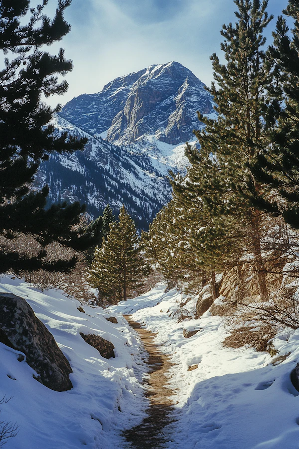 Serene Winter Landscape