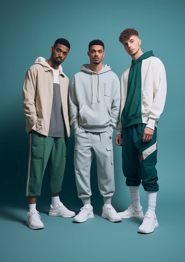 Urban Trendsetters in Teal