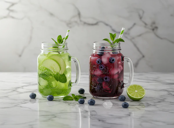 Refreshing Beverages Display
