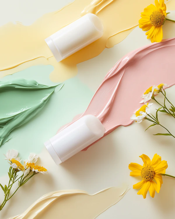 Beauty Product Arrangement