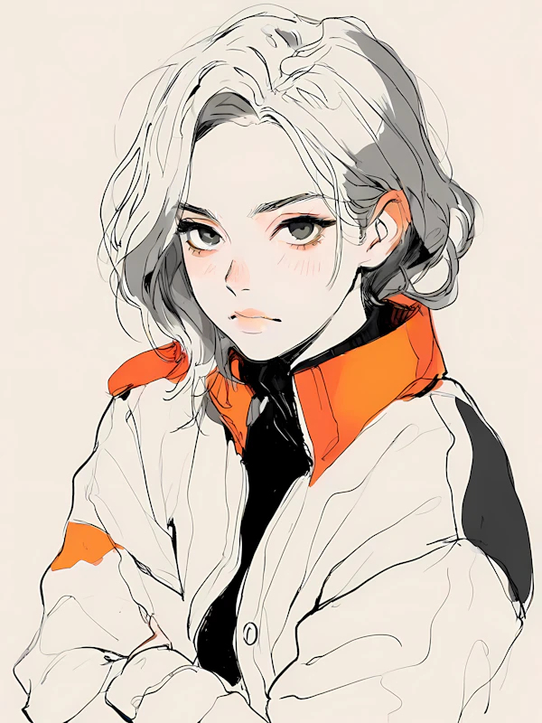 Stylized Portrait Illustration