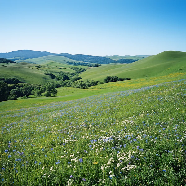 Serene Countryside Landscape