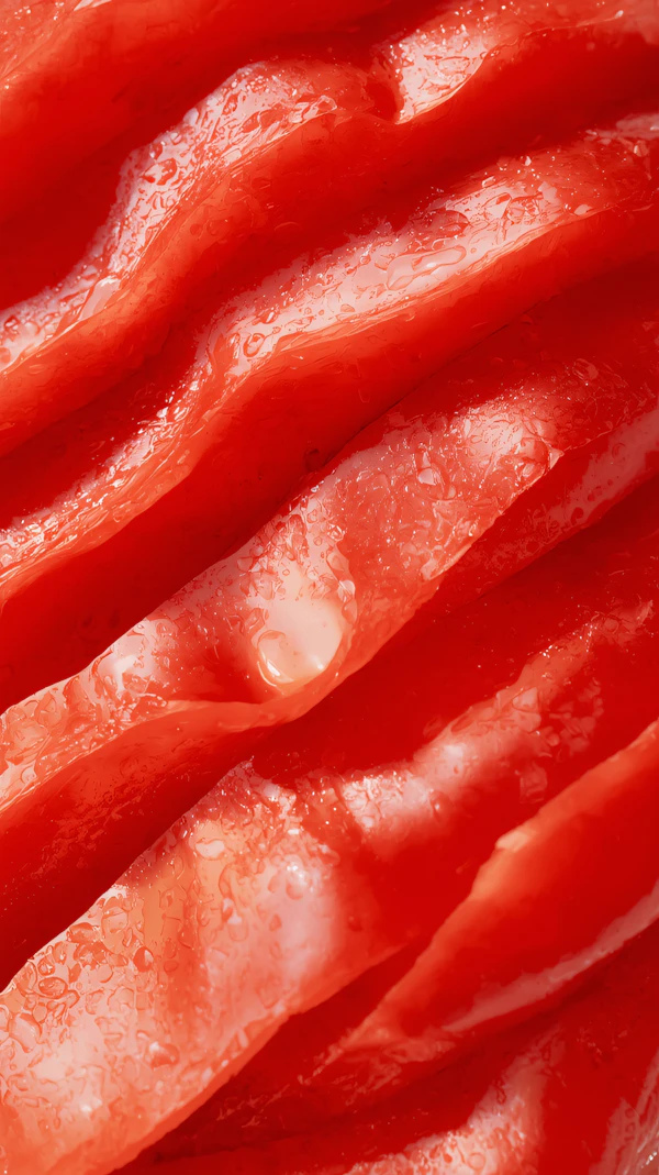Vivid Red Slices