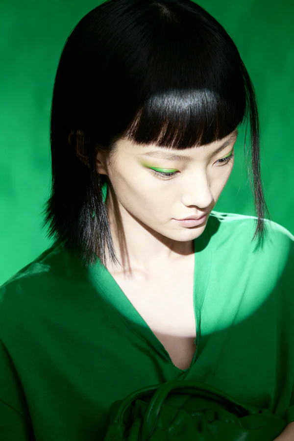Green Harmony Portrait