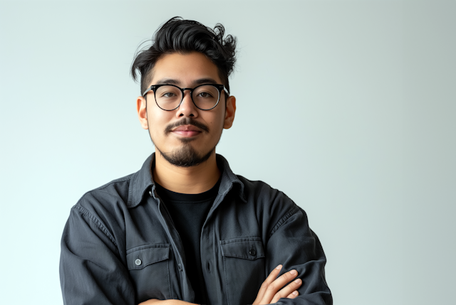 Confident Young Male Portrait