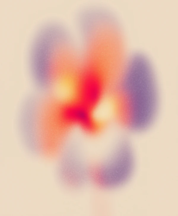 Abstract Flower Art