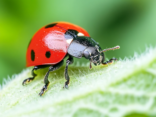 Ladybug on Leaf