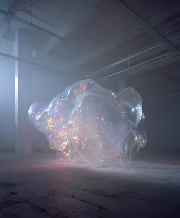 Surreal Bubble Scene