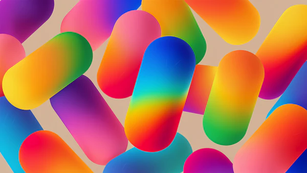Colorful Abstract Pills