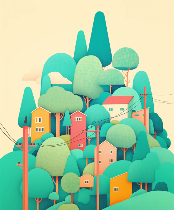 Whimsical Village