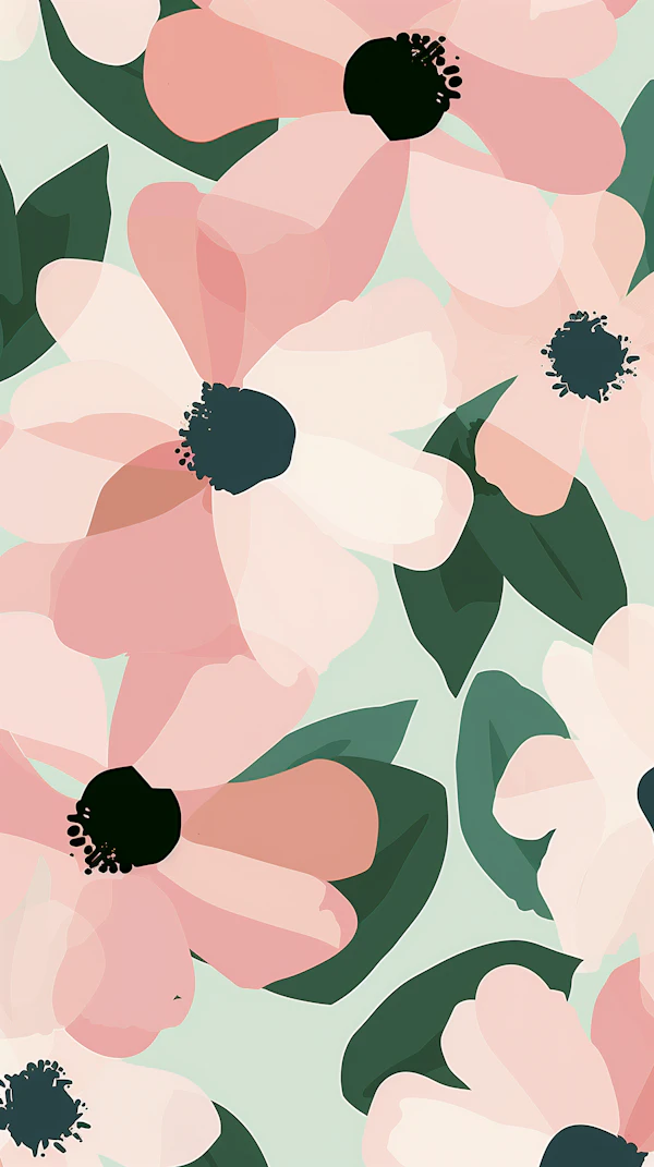 Vibrant Floral Artwork