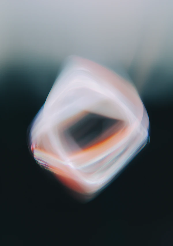 Glowing Abstract Diamond