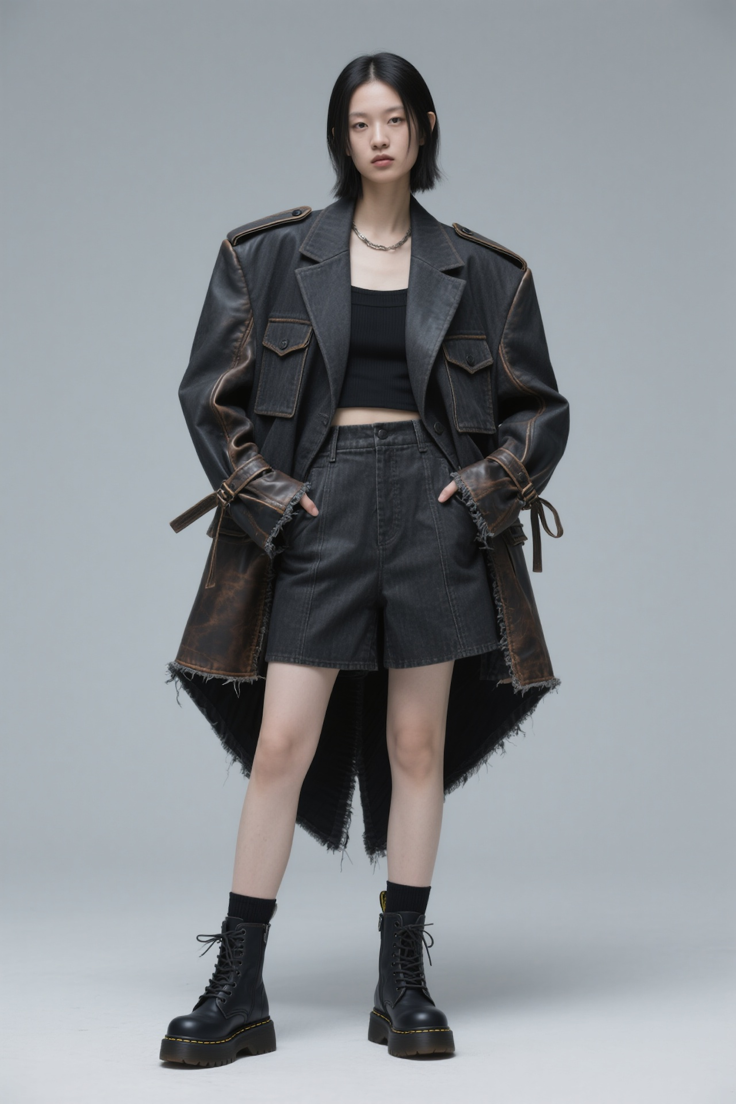 Edgy Fashion Portrait