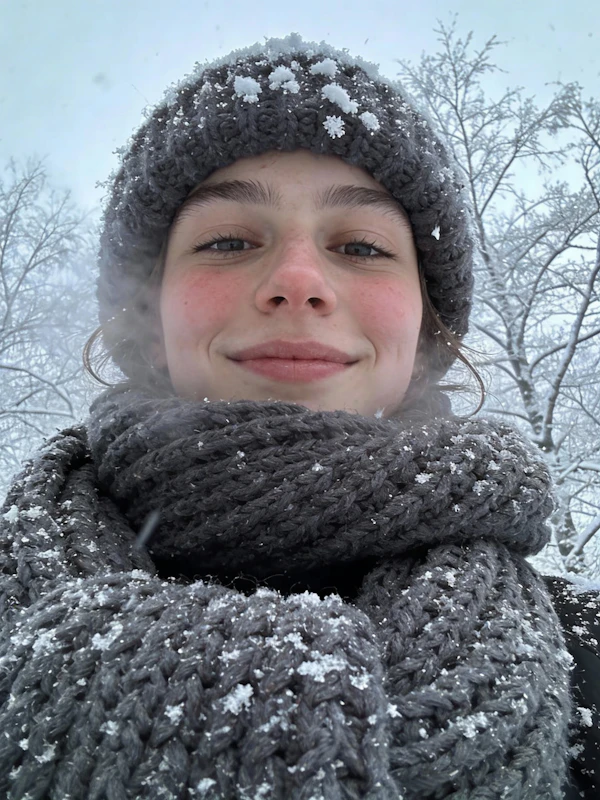 Snowy Day Portrait