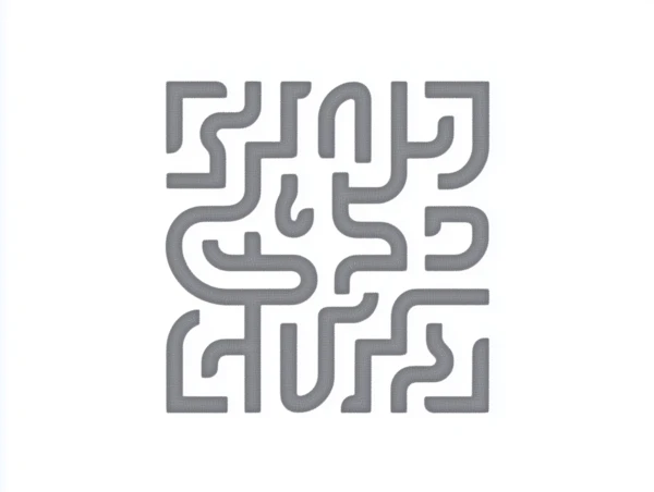 Minimalist Maze Design