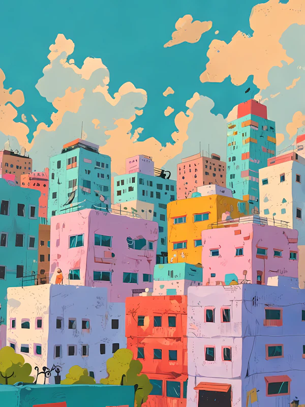 Vibrant Cityscape