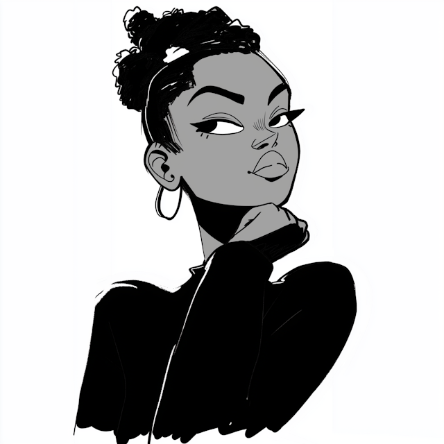 Stylized Portrait Illustration